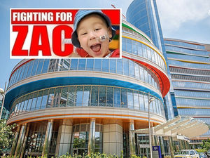 Supporting image for story: The hospital that holds the key for Zac's treatment