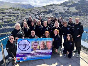 Supporting image for story: Fundraisers take on fastest Zipline in Europe in name of Smile For Joel