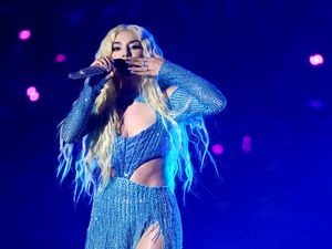 Supporting image for story: Ava Max thanks fans after being ‘slapped so hard’ by stage invader in LA