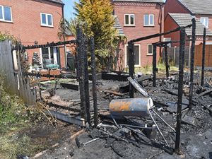 Supporting image for story: 'I've never seen anything like it' - Devastation as Walsall fire destroys a garden shed and four people free themselves from house
