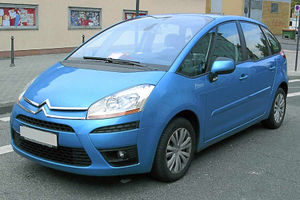 Citroen Picasso – a car similar to the one that was stolen