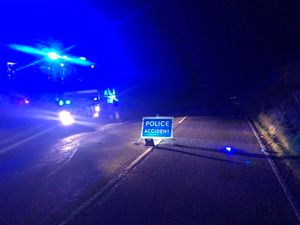 Supporting image for story: Road closed as tanker carrying 18 tonnes of acid breaks down on steep hill