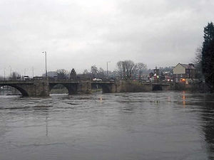 Supporting image for story: West Midlands and Staffordshire firefighters wade in to help rescue efforts