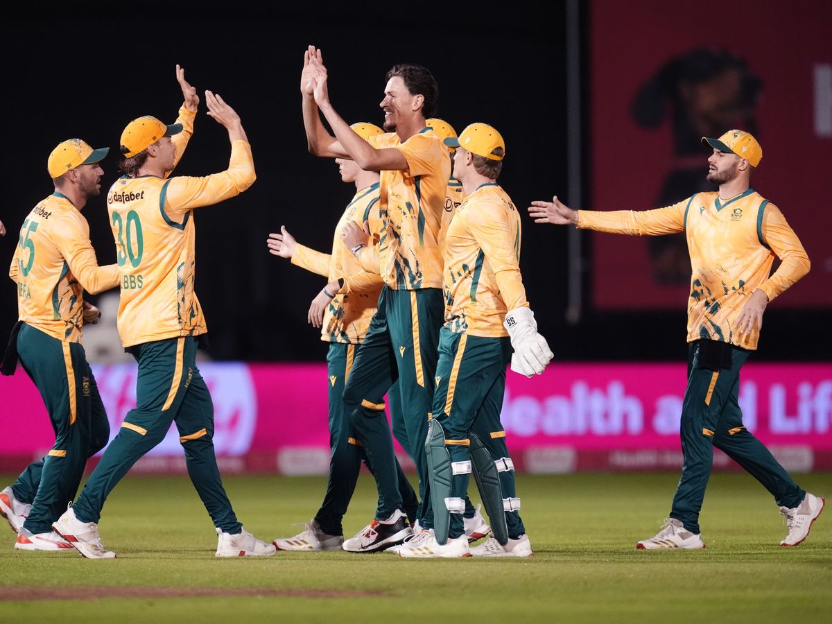 England lose rain-affected first T20 to South Africa in Cardiff