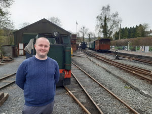 Supporting image for story: Rail volunteer pulls in top award