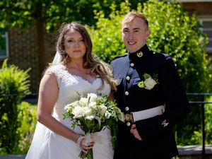 Supporting image for story: Fourth time lucky for Royal Navy couple forced to postpone wedding