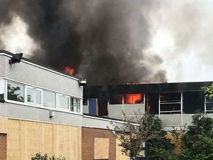 Supporting image for story: Suspected arsonists start blazes at former school and golf club in Stourport - with VIDEO