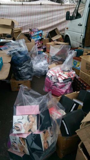 Some of the seized goods