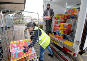 Euro Foods Group, based in Darlaston, has donated food to the ICU and other NHS staff at Walsall Manor Hospital