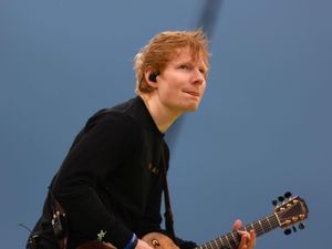 Ed Sheeran in concert