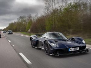Supporting image for story: Aston Martin Valkyrie photographed on the road for the first time