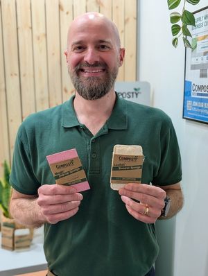 Composty founder Matt Guest