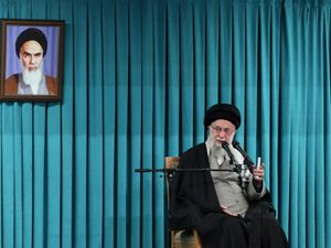 Supporting image for story: Iranian state TV says Supreme Leader Ayatollah Ali Khamenei has died