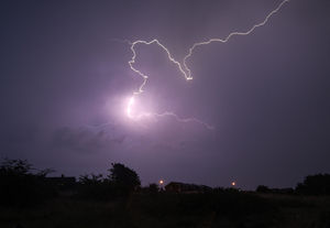 Supporting image for story: Yellow weather warning issued for thunderstorms and heavy rainfall