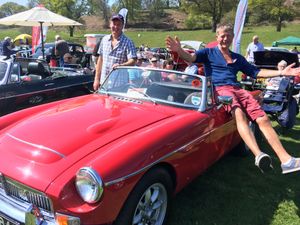 Supporting image for story: Petrolheads pack Newport park for Midlands' Motorfest