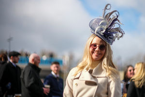 Style Wednesday brought out a range of fashionable and stylish hats. (Photo by Alan Crowhurst/Getty Images)