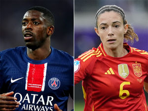 Supporting image for story: Ousmane Dembele and Aitana Bonmati win top Ballon d’Or awards