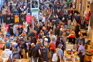 Crowds at Walsall Vegan Fair