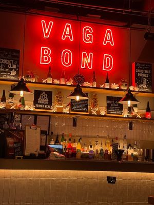 Vagabond wine bar in Birmingham