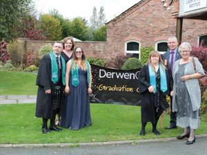 Supporting image for story: Derwen College celebrates students' graduation