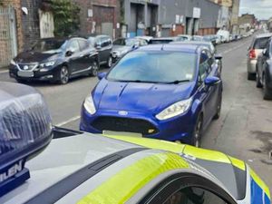 Supporting image for story: Driver arrested after ramming police car and foot chase