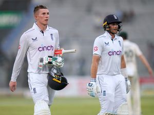 Supporting image for story: England rally at end of tough day against Pakistan but concerns over Ben Duckett