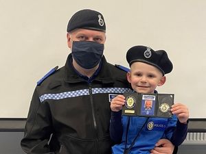 Supporting image for story: Cadets help to make dream come true for Ethan