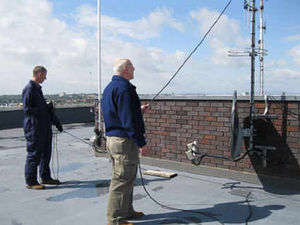 Supporting image for story: Radio equipment is seized in police raid