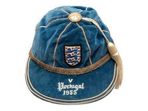 Supporting image for story: Billy Wright's England cap sells for £1,800