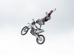 Pulse raising motorocross shows also took part on the first day. Ian Knight / Z70 Photography