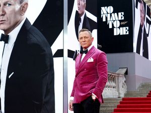 Daniel Craig attending the World Premiere of No Time To Die