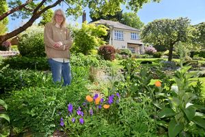 Olivia Stephens loves spending her spare time in the garden