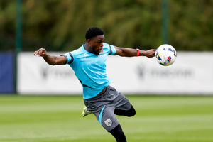 Josh Maja on the ball for Albion (Photo by Adam Fradgley/West Bromwich Albion FC via Getty Images)