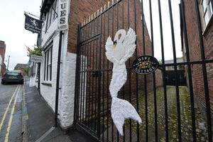 The mermaids and mermen are all decorated differently