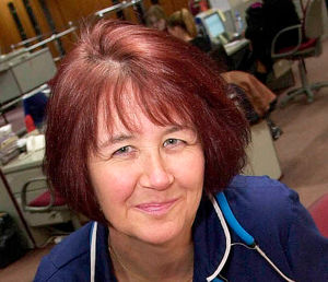 Judy Fox was a nurse at the Express & Star and Shropshire Star for 13 years