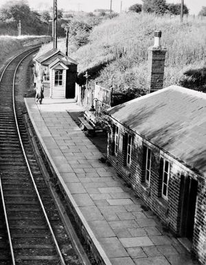  	nostalgia pic. Dawley. nostalgia pic. Horsehay. Dawley railway station. Horsehay and Dawley railway station. This is a print from the Shropshire Star picture archive. It has the copyright stamp of the Express and Star. Date written in pencil on the back is 21.2.62., i.e. February 21, 1962. Railway stations. Must have been very shortly before it closed. Library code: Dawley nostalgia 2014. Horsehay nostalgia 2014.