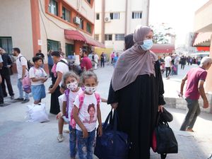 Supporting image for story: Israel says 19 poorly children have left Gaza in medical evacuation