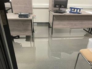 Supporting image for story: Community comes to rescue of AFC Telford United after flooding hits stadium