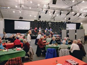Supporting image for story: Rotary Christmas tea party brings festive cheer to nearly 60 elderly residents