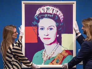 Queen Elizabeth II Andy Warhol screen print