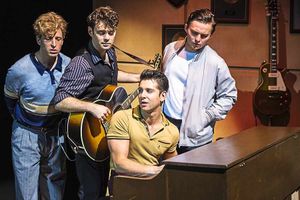 Walking the line - the musical is inspired by a real-life meeting of Elvis, Johnny Cash, Jerry Lee Lewis and Carl Perkins