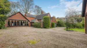The courtyard outside the front of 2 Erdington Road