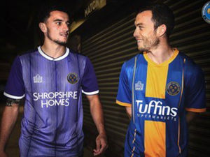 Supporting image for story: Shrewsbury Town FC unveils new home and away kits
