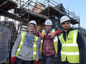 Supporting image for story: Work to build 300 new Walsall homes creates 20 apprenticeships