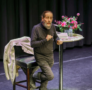 BBC Gardeners' Question Time's Bob Flowerdew appears at The Edge Arts Centre, Much Wenlock. Photo: Andy Brooks