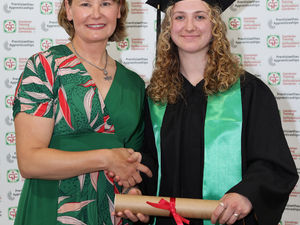 Supporting image for story: Memorable year for talented Welsh chef Gabi who has just graduated