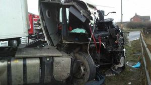 The scene of the crash. Photo: @SFRSWellington