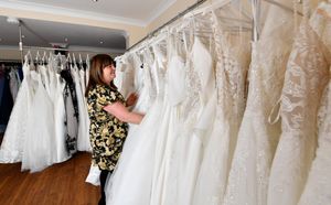 There are dresses to suit all budgets