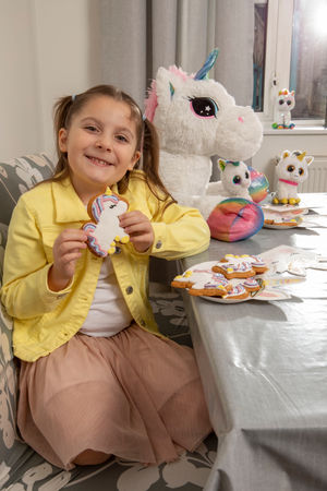 Millie Horbunowicz inspired the new unicorn design