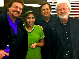 Supporting image for story: Hungry Osmonds dish up a treat for amazed Coseley McDonald's workers